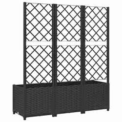 VidaXL 318273 planter Polypropylene (PP) Black - Additional view 6