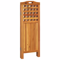 ) vidaXL Solid Wood Acacia Room Divider Separator Privacy Screen Multi Sizes - 162 x 2 x 115 cm (L x W x H - Additional view 5