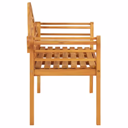 vidaXL Solid Wood Acacia Garden Bench Patio Outdoor Wooden Seat Furniture