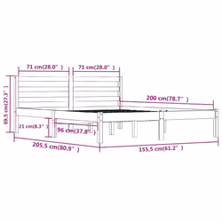 VidaXL 810436 bed frame - Additional view 8