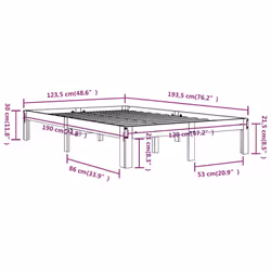 VidaXL 810335 bed frame - Additional view 8