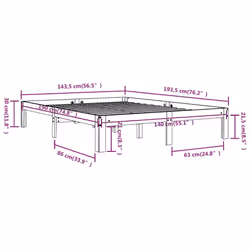 VidaXL 810345 bed frame - Additional view 8