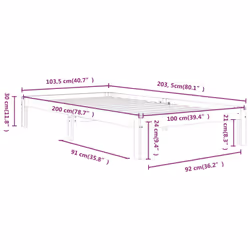 VidaXL 810356 bed frame - Additional view 7