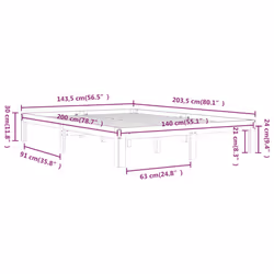VidaXL 810366 bed frame - Additional view 8