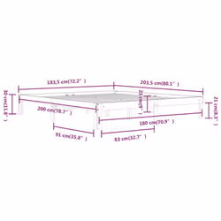 VidaXL 810380 bed frame - Additional view 8