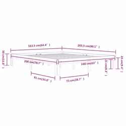 VidaXL 810381 bed frame - Additional view 8