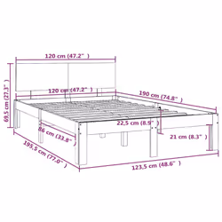 VidaXL 810465 bed frame - Additional view 8