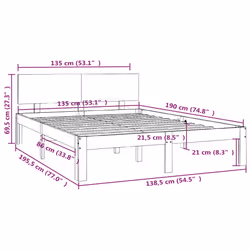 VidaXL 810470 bed frame - Additional view 8