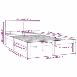 VidaXL 810490 bed frame - Additional view 8