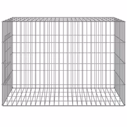 vidaXL Rabbit Cage Galvanised Iron Rabbit Enclosure Animal Cage Multi Sizes - 78 x 54 x 54 cm