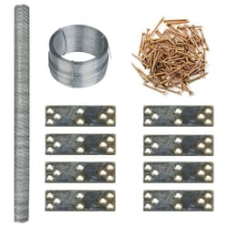 vidaXL Chicken Coop Extension Wire Mesh Extension Chicken Coop Extender Metal