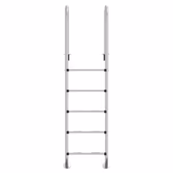 vidaXL Pool Ladder 304 Stainless Steel Inground Pool Step Ladder Swimming Spa - 54 x 38 x 211 cm, for concrete surface