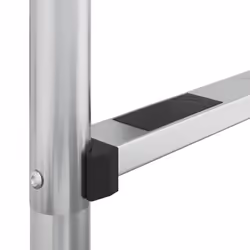 vidaXL Pool Ladder 304 Stainless Steel Inground Pool Step Ladder Swimming Spa - 54 x 38 x 184.5 cm, for concrete surface - Additional view 4
