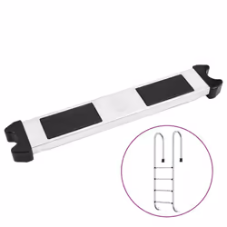 vidaXL Pool Ladder Step 50x9x3.5 cm 304 Stainless Steel Pool Ladder Tread - Additional view 4