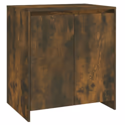 vidaXL Sideboard 3 Piece Buffet Cabinet Cupboard Highboard Engineered Wood - smoked oak - Additional view 5