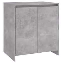 vidaXL Sideboard 3 Piece Engineered Wood Buffet Side Cabinet Multi Colours - concrete grey - Additional view 2