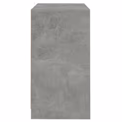 vidaXL 2x Sideboards Chipboard Storage Side Book Console Cabinet Multi Colours - concrete grey - Additional view 4