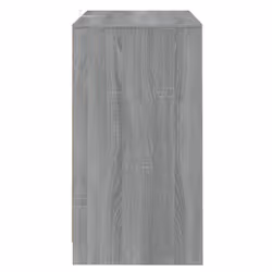 vidaXL 2x Sideboards Chipboard Storage Side Book Console Cabinet Multi Colours - grey sonoma - Additional view 4