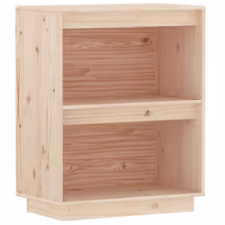 vidaXL Solid Wood Pine Console Cabinet Entryway Media Sideboard Multi Colours - brown
