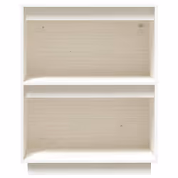 vidaXL Solid Wood Pine Console Cabinet Entryway Media Sideboard Multi Colours - white - Additional view 5