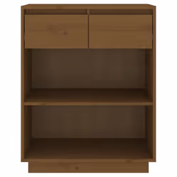 vidaXL Solid Wood Pine Console Cabinet Sideboard Side Cabinet Multi Colours - honey brown - Additional view 5