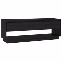 VidaXL 813848, Black, Wood, Wood, 1105 mm, 340 mm, 400 mm
