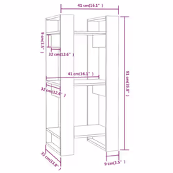 VidaXL 813861 living room bookcase - Additional view 8