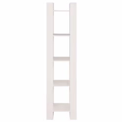 vidaXL Solid Wood Pine Book Cabinet/Room Divider Storage Rack Multi Colours - white - Additional view 5