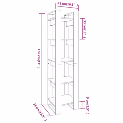VidaXL 813873 living room bookcase - Additional view 8