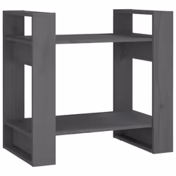 VidaXL 813876, Grey, Wood, Wood, Pinewood, 600 mm, 350 mm
