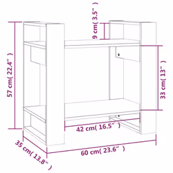 VidaXL 813877 living room bookcase - Additional view 8