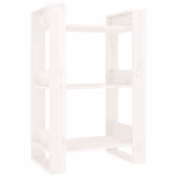 VidaXL 813880, White, Wood, Wood, Pinewood, 600 mm, 350 mm