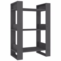 VidaXL 813881, Grey, Wood, Wood, Pinewood, 600 mm, 350 mm