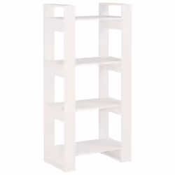 VidaXL 813885, White, Wood, Wood, Pinewood, 600 mm, 350 mm