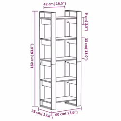 VidaXL 813892 living room bookcase - Additional view 8