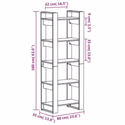 VidaXL 813893 living room bookcase - Additional view 8