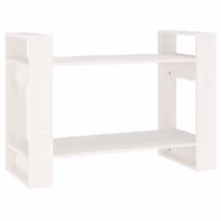VidaXL 813895, White, Wood, Wood, Pinewood, 800 mm, 350 mm