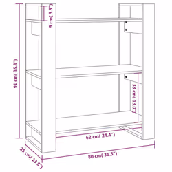 VidaXL 813901 living room bookcase - Additional view 8