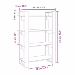 VidaXL 813906 living room bookcase - Additional view 8