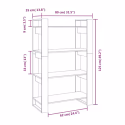 VidaXL 813908 living room bookcase - Additional view 8