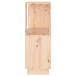 vidaXL Solid Wood Pine Book Cabinet/Room Divider Furniture Multi Colours - brown - Additional view 6