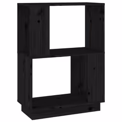 VidaXL 814033, Black, Wood, Wood, Pinewood, 510 mm, 250 mm