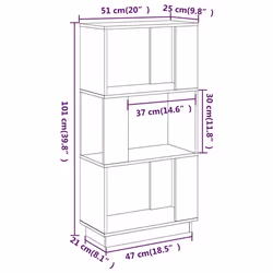 VidaXL 814036 living room bookcase - Additional view 7