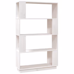 VidaXL 814060, White, Wood, Wood, Pinewood, 800 mm, 250 mm