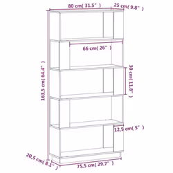VidaXL 814068 living room bookcase - Additional view 8