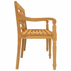 VidaXL 319147 outdoor bench Teak - Additional view 4