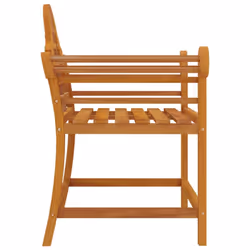 VidaXL 319151 outdoor chair Terrace Padded seat Teak - Additional view 4