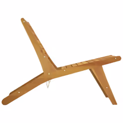 VidaXL 319153 outdoor chair Terrace Padded seat Teak - Additional view 4