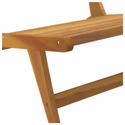 VidaXL 319153 outdoor chair Terrace Padded seat Teak - Additional view 7
