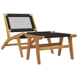 VidaXL 319155 outdoor chair Terrace Polyester, Teak